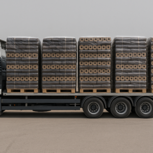 5 Tons Premium Pini-Kay Briquettes for Heating – EU Certified
