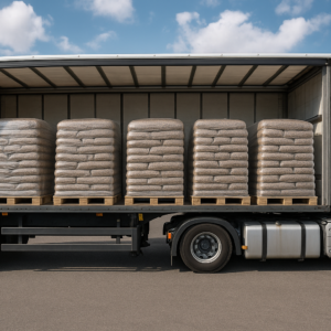 5 Tons Premium Wood Pellets for Heating – ENplus A1 Certified