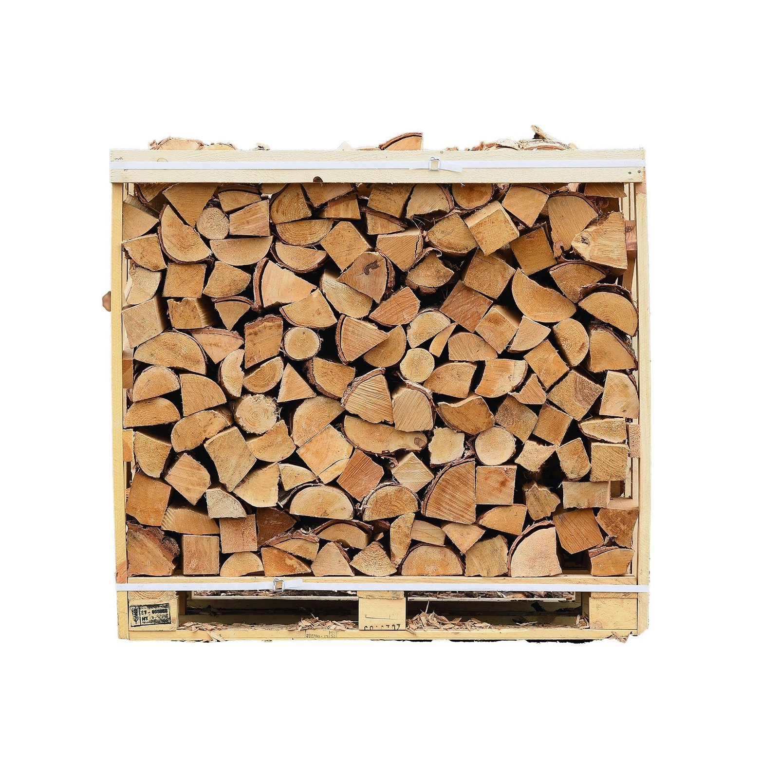Birch Firewood 1m3 Crate Kiln Dried Logs 1 Birch Firewood 1m3 Crate Kiln Dried Logs