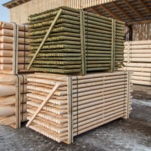 Wooden Poles and Stakes